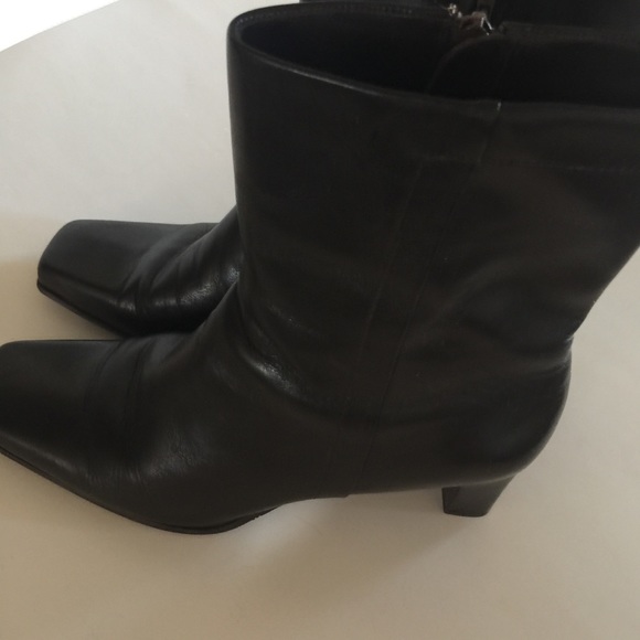 Michelle D Leather Boots M&M Brown Size 9 - Picture 3 of 7